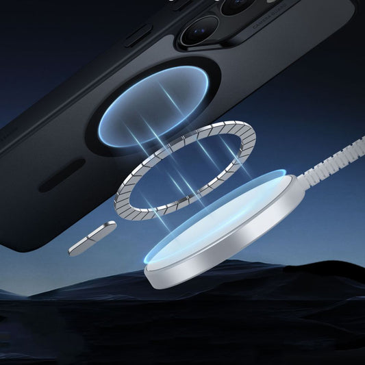 MagSafe tok Samsung Galaxy S25+ S936-hez, ESR, Classic Hybrid, Szatén Fekete