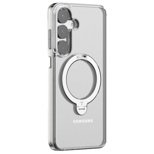 MagSafe tok Samsung Galaxy S25+ S936-hez, Torras, Ostand Spin, Átlátszó