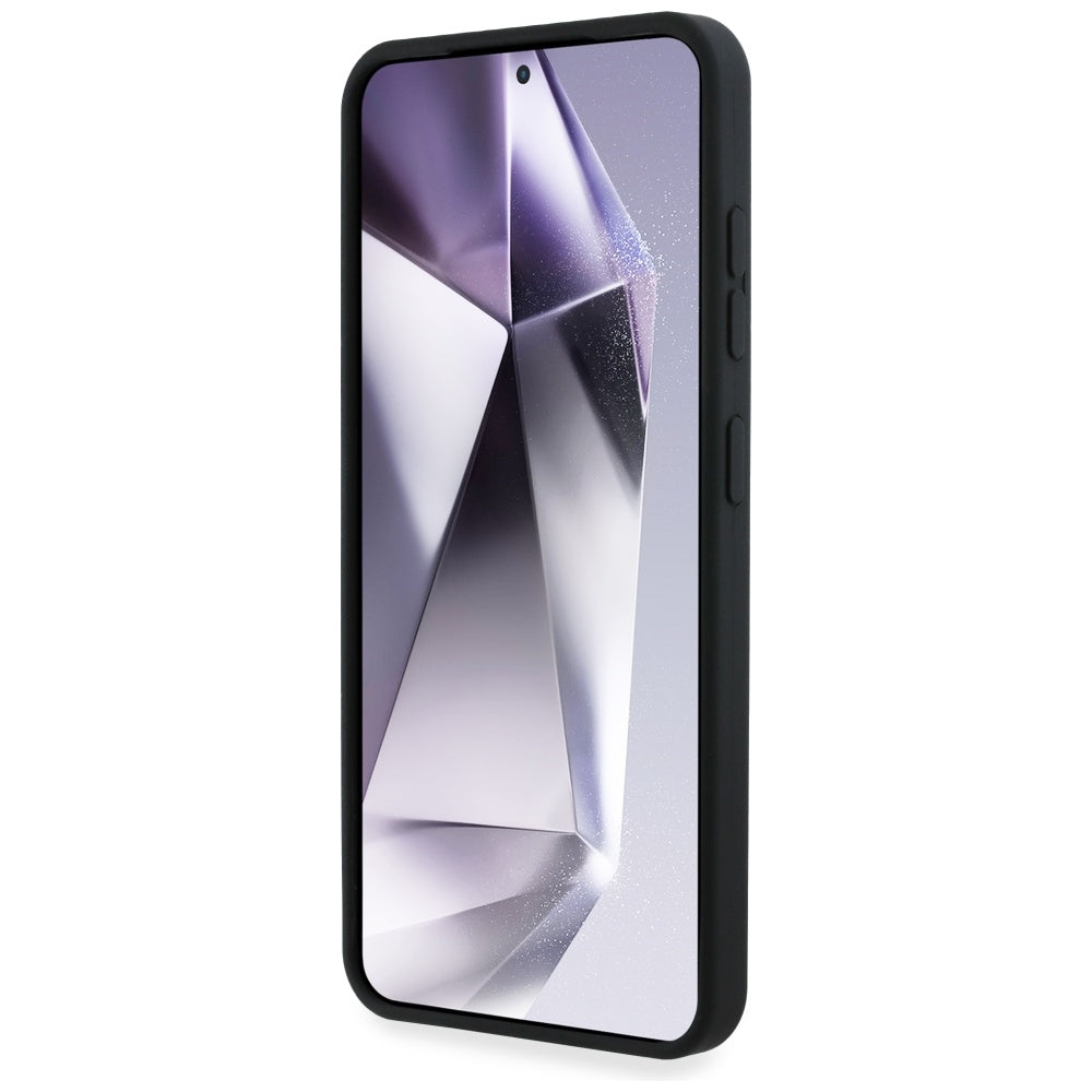 MagSafe tok Samsung Galaxy S25 S931-hez, Karl Lagerfeld, Silicone Double Heads, Fekete