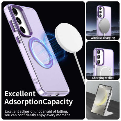 MagSafe tok Samsung Galaxy S25 S931 / S24 S921, Techsuit, CandyCase, Lila
