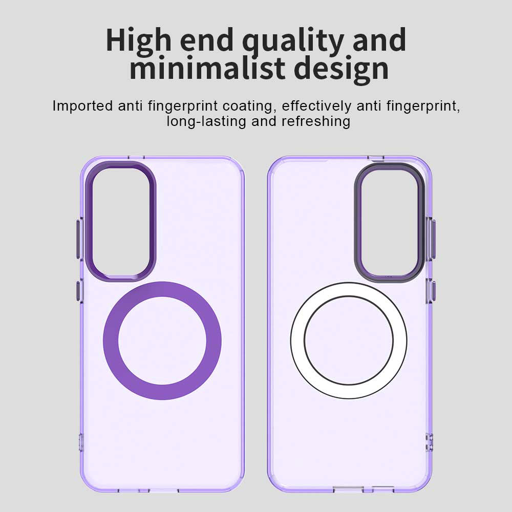 MagSafe tok Samsung Galaxy S25 S931 / S24 S921, Techsuit, CandyCase, Lila