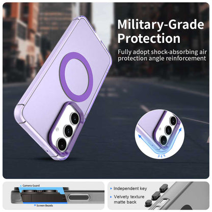 MagSafe tok Samsung Galaxy S25 S931 / S24 S921, Techsuit, CandyCase, Lila