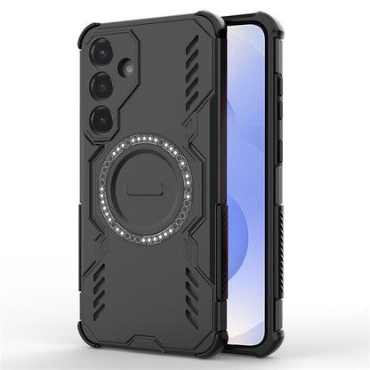 MagSafe Case for Samsung Galaxy S25 S931, Techsuit, ArmorMag, Black