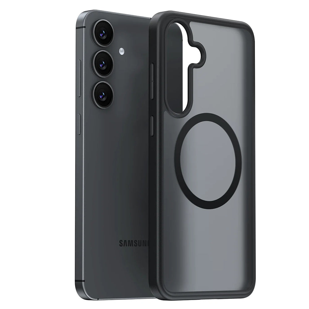 MagSafe tok Samsung Galaxy S25 S931-hez, Torras, Guardian, Fekete