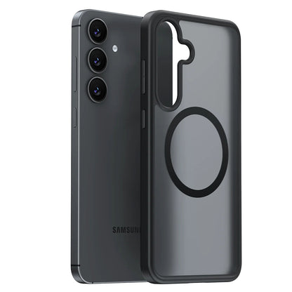 MagSafe tok Samsung Galaxy S25 S931-hez, Torras, Guardian, Fekete