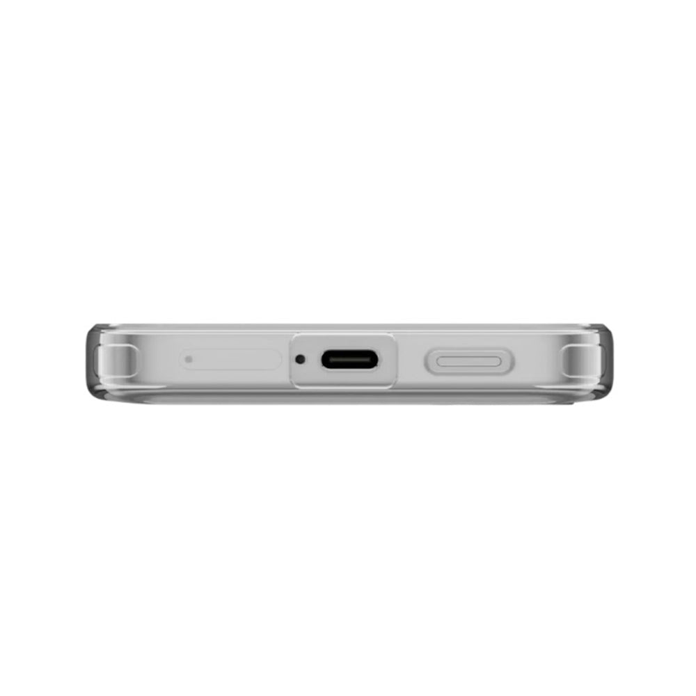MagSafe tok Samsung Galaxy S25 S931-hez, UNIQ, LifePro Xtreme MagClick, Átlátszó