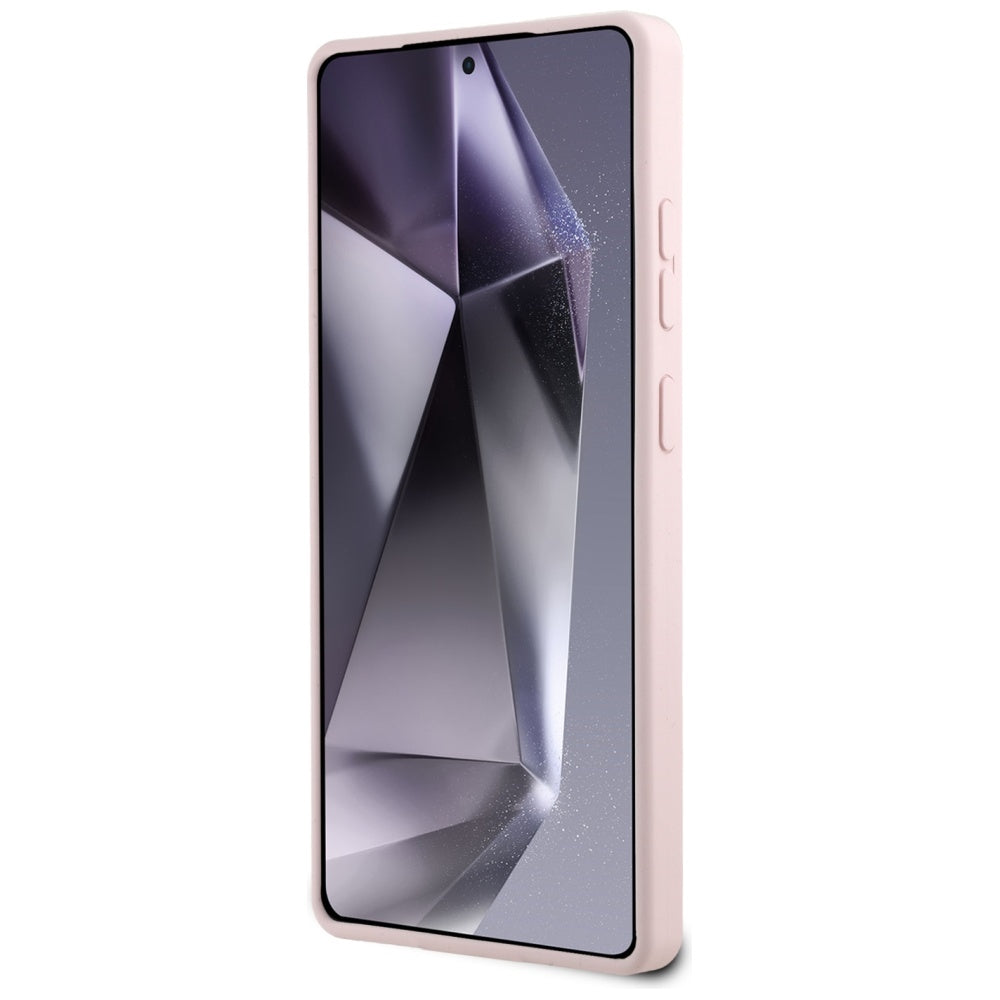 MagSafe tok Samsung Galaxy S25 Ultra S938-hez, Karl Lagerfeld, Silicone Double Heads, Rózsaszín