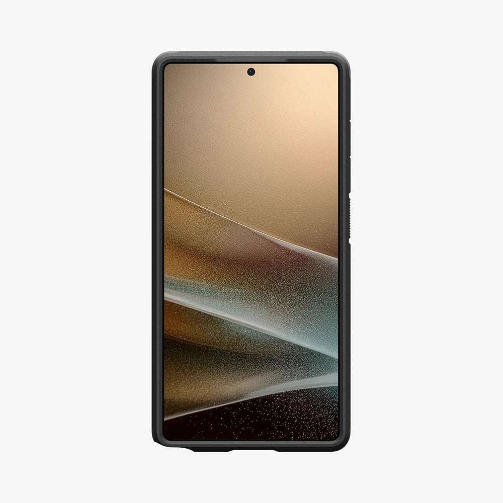 MagSafe tok Samsung Galaxy S25 Ultra S938-hez, Spigen, Tough Armor, Fekete