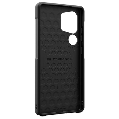 MagSafe tok Samsung Galaxy S25 Ultra S938-hoz, Urban Armor Gear, Metropolis LT Topography, Fekete