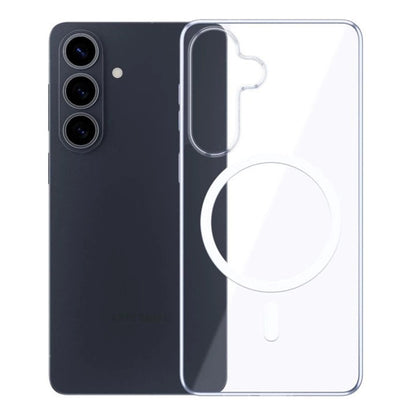 MagSafe tok Samsung Galaxy S26-hoz, 3MK, Clear MagCase, Átlátszó