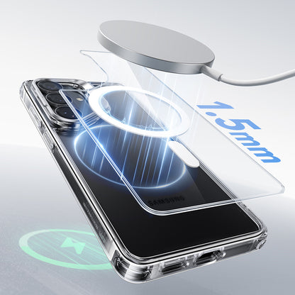 MagSafe Case for Samsung Galaxy S26, ESR, Classic Hybrid Kickstand, Transparent