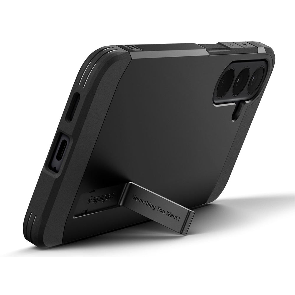 MagSafe tok Samsung Galaxy S26 FE S741-hez, Spigen, Tough Armor, Fekete ACS11634