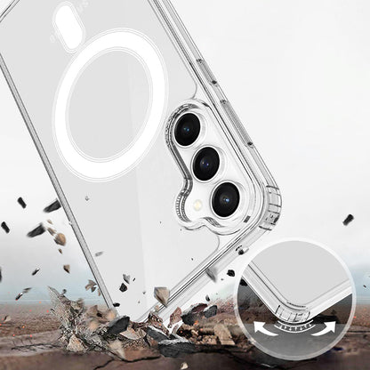 MagSafe tok Samsung Galaxy S26 FE S741 készülékhez, Techsuit, Pro, átlátszó