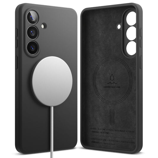 MagSafe Case for Samsung Galaxy S26 Plus, Ringke, Silicone, Black