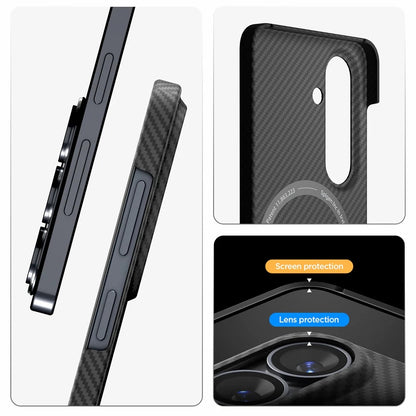 MagSafe tok Samsung Galaxy S26 Plus S947-hez, Spigen, Air Skin, Fekete ACS11048
