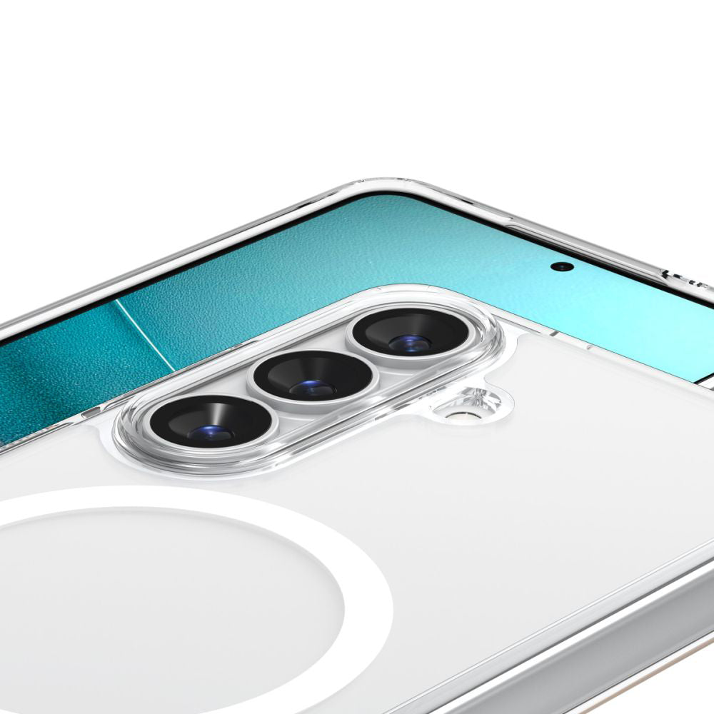 MagSafe tok Samsung Galaxy S26 Plus S947-hez, Spigen, Ultra Hybrid, Átlátszó Fehér ACS10709