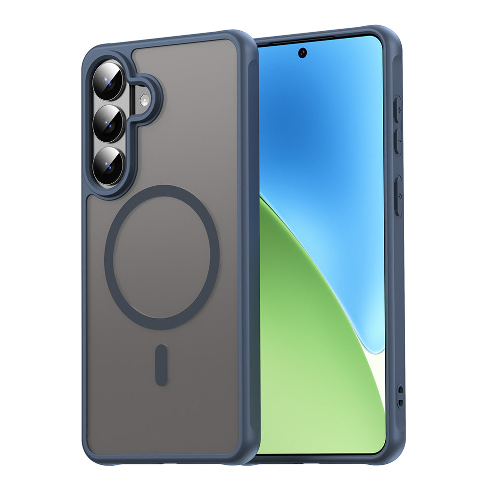 MagSafe tok Samsung Galaxy S26 Plus-hoz, Techsuit, HaloFrost II, Tengerészkék