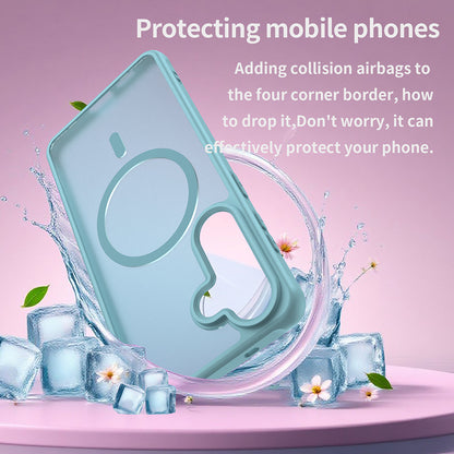 MagSafe tok Samsung Galaxy S26 Plus-hoz, Techsuit, HaloFrost II, Világoszöld