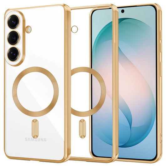 MagSafe tok Samsung Galaxy S26 Plus-hoz, Techsuit, Luxury Crystal, Arany