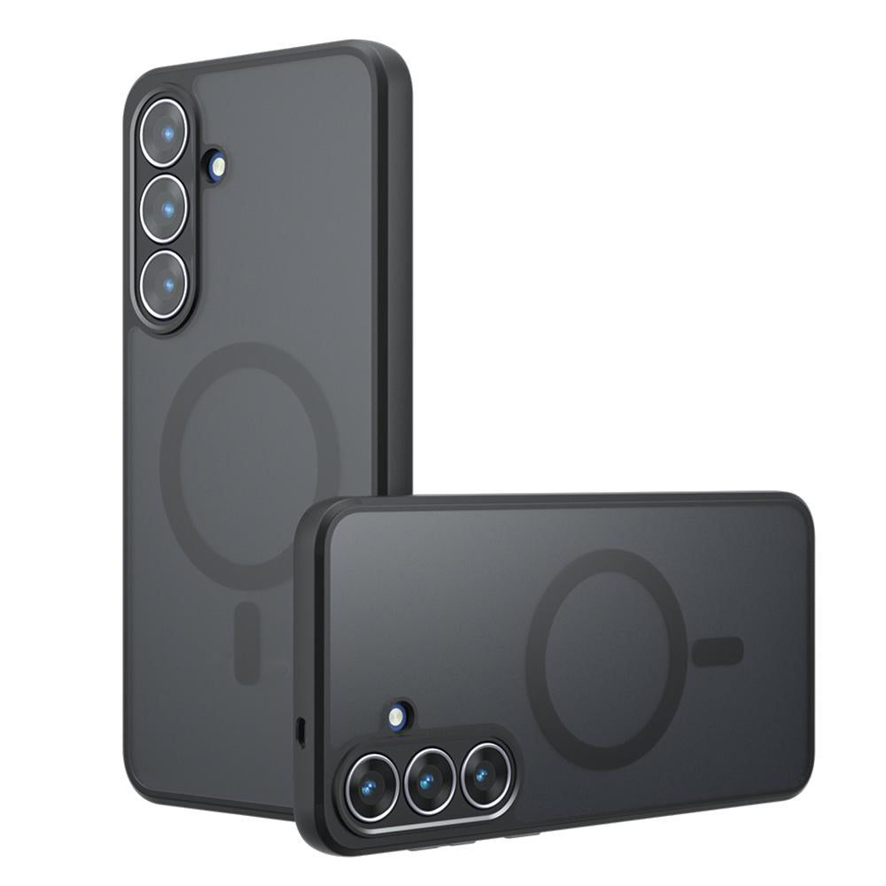 MagSafe tok Samsung Galaxy S26 Plus-hoz, Techsuit, PureFrost, Szaténfekete