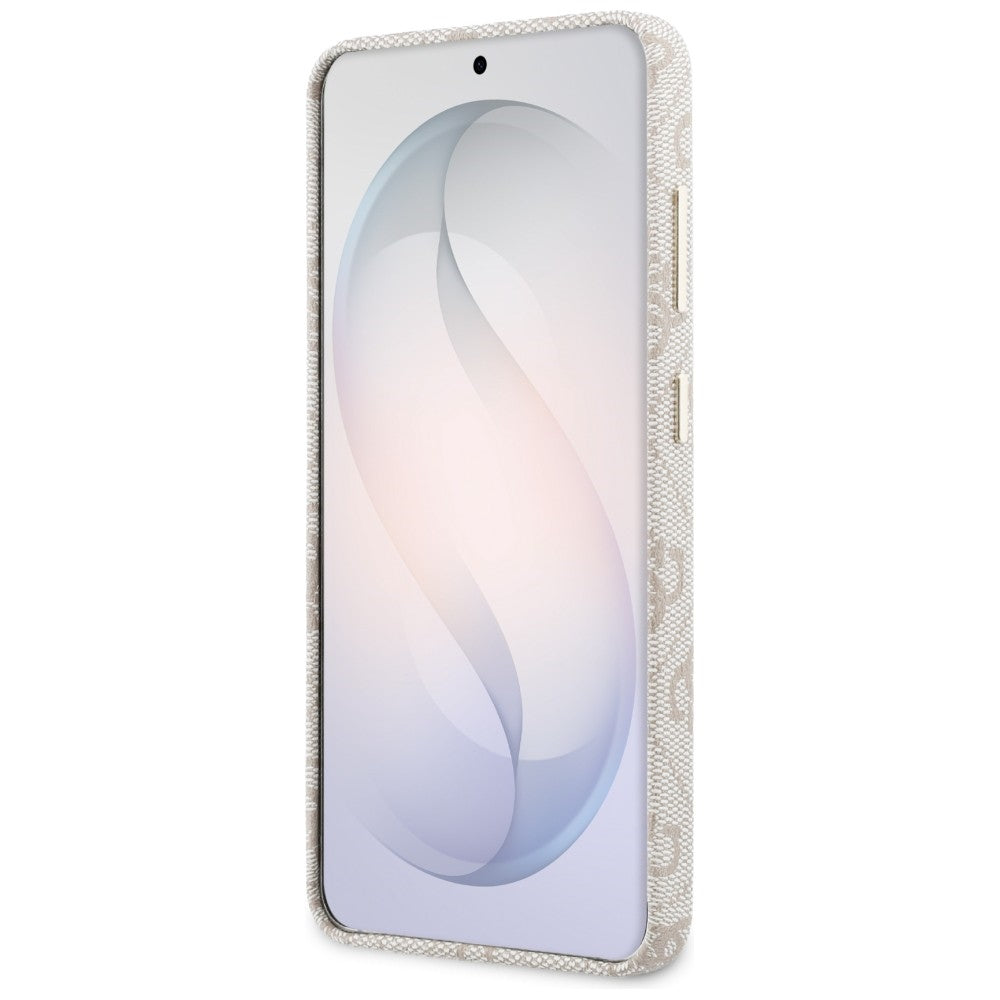 MagSafe tok Samsung Galaxy S26 S942-hez, Guess, 4G Triangle Logo, Rózsaszín