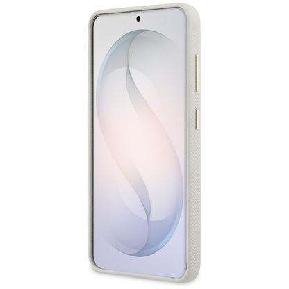 MagSafe Case for Samsung Galaxy S26 S942, Guess, Rhinestone Round Logo, Beige