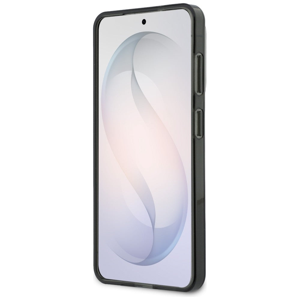 MagSafe tok Samsung Galaxy S26 S942-hez, Karl Lagerfeld, IML Choupette Head on KL Repeated Logo, Fekete