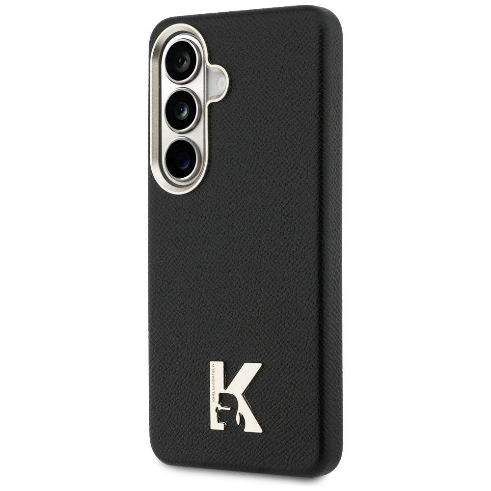 MagSafe tok Samsung Galaxy S26 S942-hez, Karl Lagerfeld, Karl Head Logo, Fekete