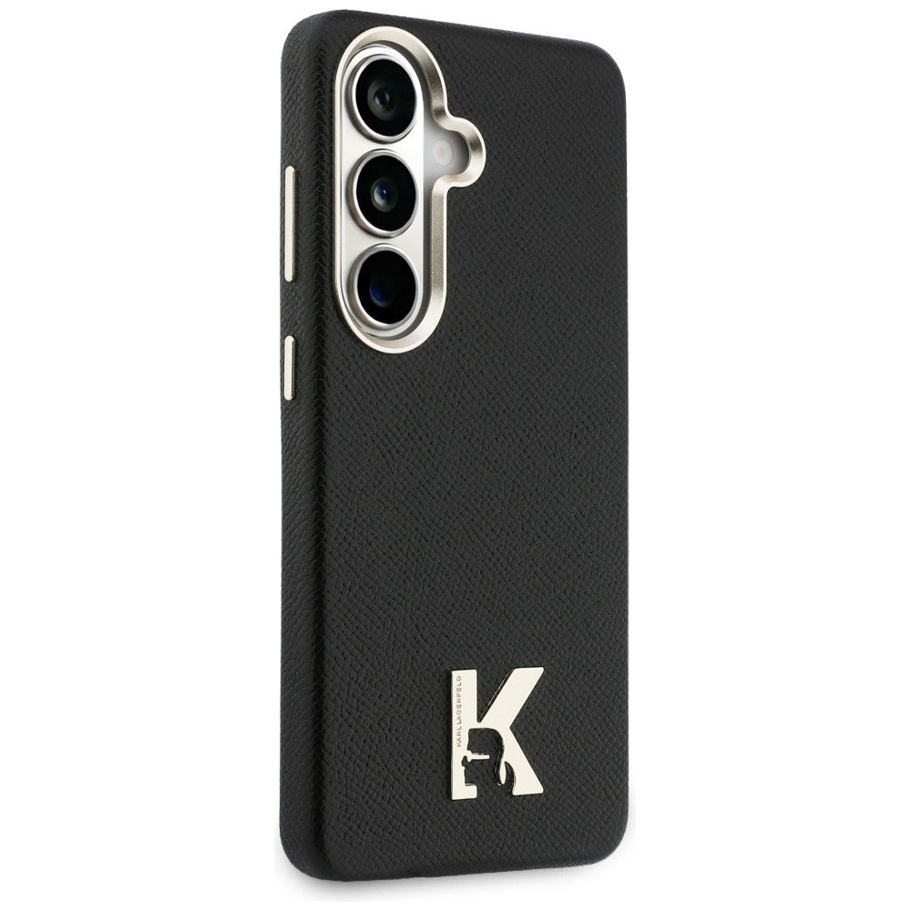 MagSafe tok Samsung Galaxy S26 S942-hez, Karl Lagerfeld, Karl Head Logo, Fekete