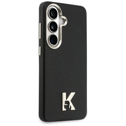 MagSafe tok Samsung Galaxy S26 S942-hez, Karl Lagerfeld, Karl Head Logo, Fekete