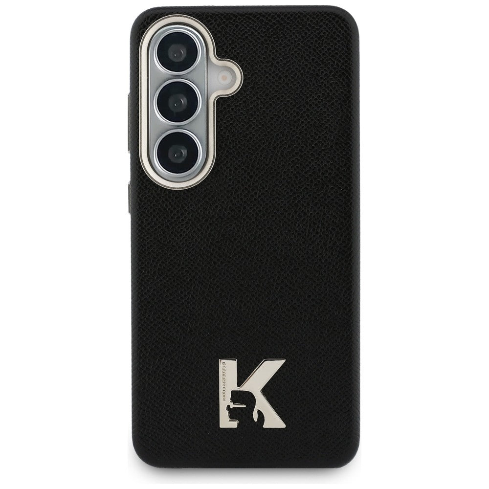 MagSafe tok Samsung Galaxy S26 S942-hez, Karl Lagerfeld, Karl Head Logo, Fekete