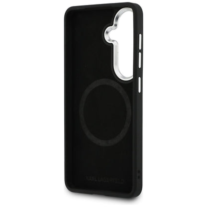 MagSafe tok Samsung Galaxy S26 S942-hez, Karl Lagerfeld, Karl Round Point Logo, Barna
