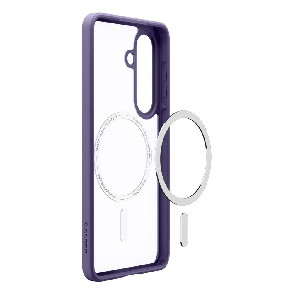MagSafe Case for Samsung Galaxy S26 S942, Spigen, Ultra Hybrid, Dark Purple ACS11220