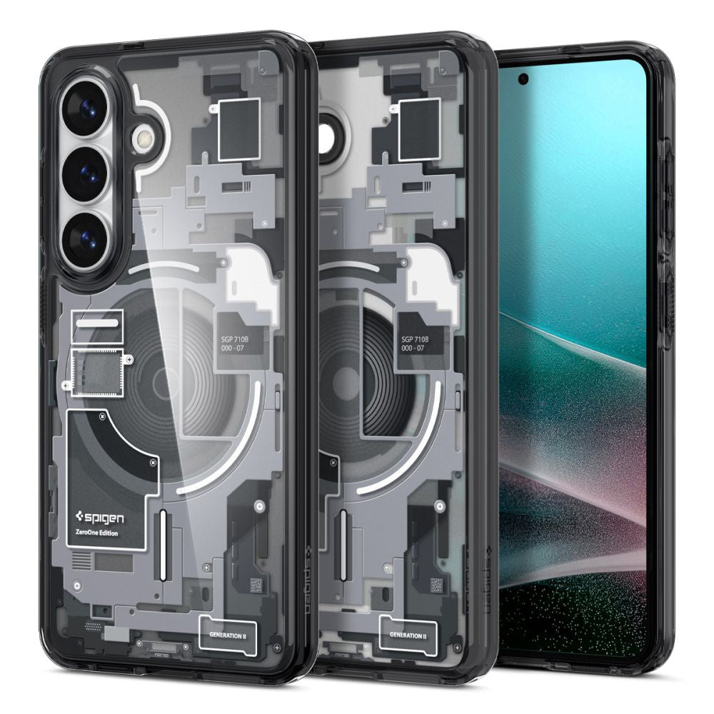 MagSafe tok Samsung Galaxy S26 S942-hez, Spigen, Ultra Hybrid Zero One, Fekete ACS10736