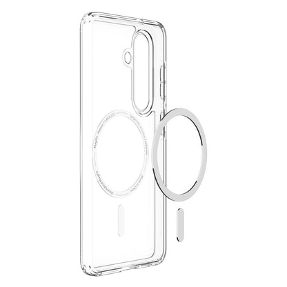 MagSafe tok Samsung Galaxy S26 S942-hez, Spigen, Ultra Hybrid, Átlátszó Fehér ACS10734