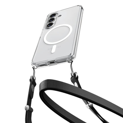 MagSafe tok Samsung Galaxy S26 S942-hez, Spigen, Ultra Hybrid, Átlátszó Fehér ACS10734