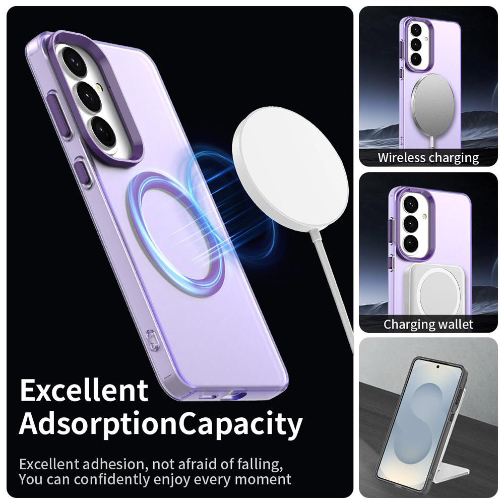 MagSafe Case for Samsung Galaxy S26, Techsuit, CandyCase, Purple