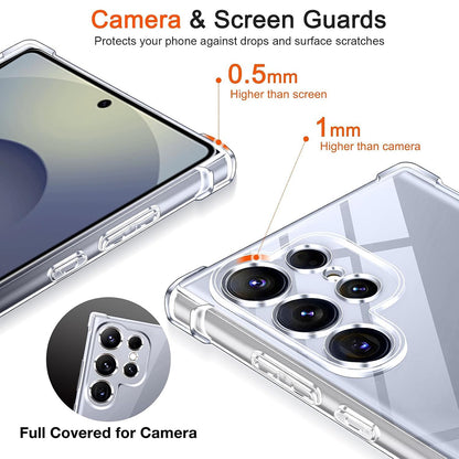 MagSafe Case for Samsung Galaxy S26 S942, Techsuit, Shockproof, Transparent
