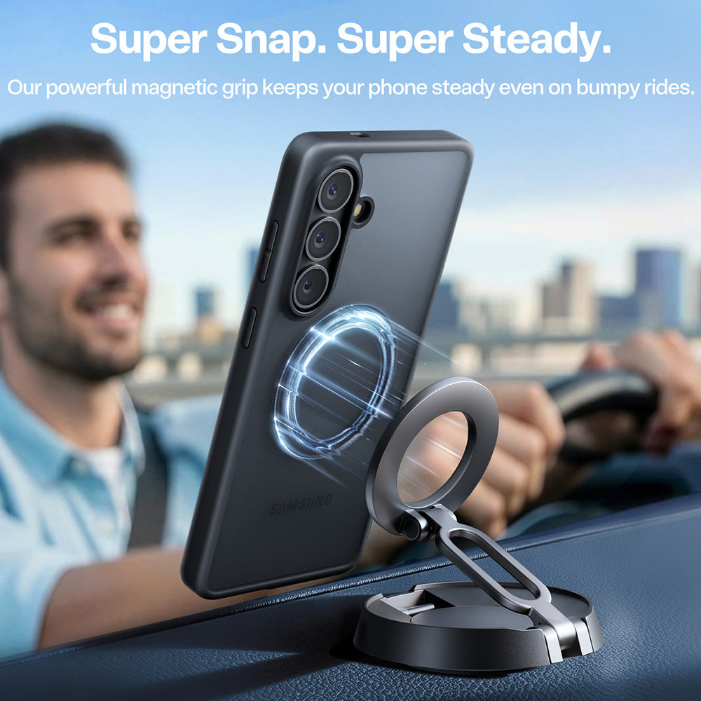 MagSafe tok Samsung Galaxy S26-hoz, Torras, Guardian, Fekete