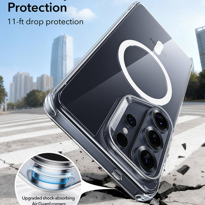 MagSafe tok Samsung Galaxy S26 Ultra-hoz, ESR, Classic Hybrid, Átlátszó