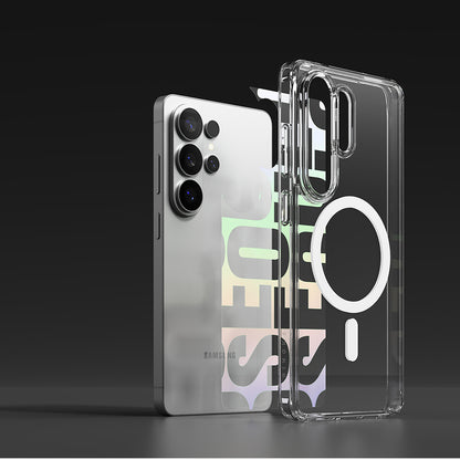 MagSafe tok Samsung Galaxy S26 Ultra-hoz, Ringke, Fusion Seoul, Átlátszó