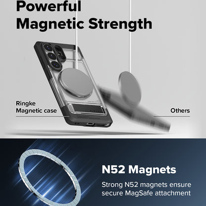 MagSafe tok Samsung Galaxy S26 Ultra S948-hez, Ringke, UX, Átlátszó