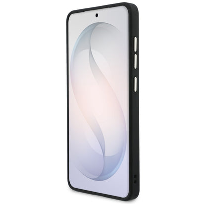 MagSafe tok Samsung Galaxy S26 Ultra S948-hoz, GUESS, 4G nagy strasszköves háromszög pánt, fekete