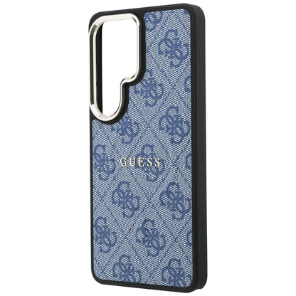 MagSafe tok Samsung Galaxy S26 Ultra S948-hez, Guess, 4G Embossed Ring, Kék