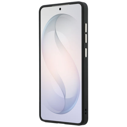 MagSafe tok Samsung Galaxy S26 Ultra S948-hez, GUESS, Saffiano Peony Embossed Ring, Fekete