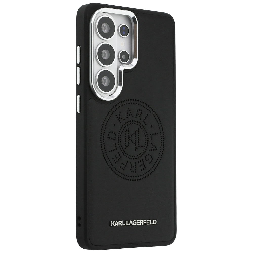 MagSafe tok Samsung Galaxy S26 Ultra S948-hez, Karl Lagerfeld, Karl Round Point Logo, Fekete