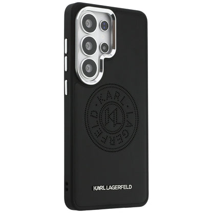 MagSafe tok Samsung Galaxy S26 Ultra S948-hez, Karl Lagerfeld, Karl Round Point Logo, Fekete