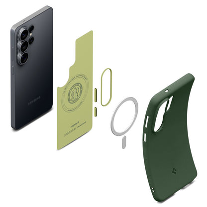 MagSafe tok Samsung Galaxy S26 Ultra S948-hoz, Spigen, Caseology Nano Pop, Zöld ACS11039