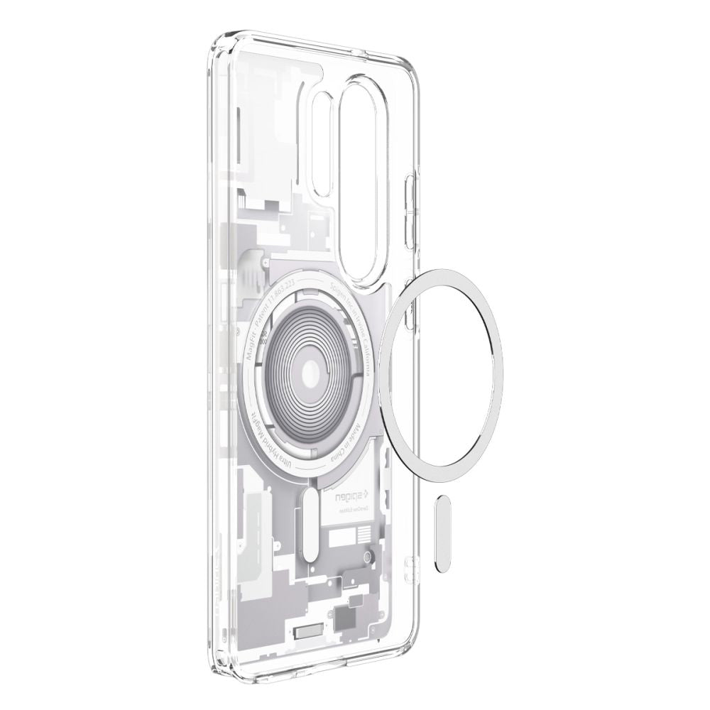 MagSafe tok Samsung Galaxy S26 Ultra S948-hez, Spigen, Ultra Hybrid Zero One, Fehér ACS10683