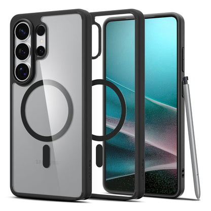 MagSafe tok Samsung Galaxy S26 Ultra S948-hez, Spigen, Ultra Hybrid, Matt Fekete ACS10680